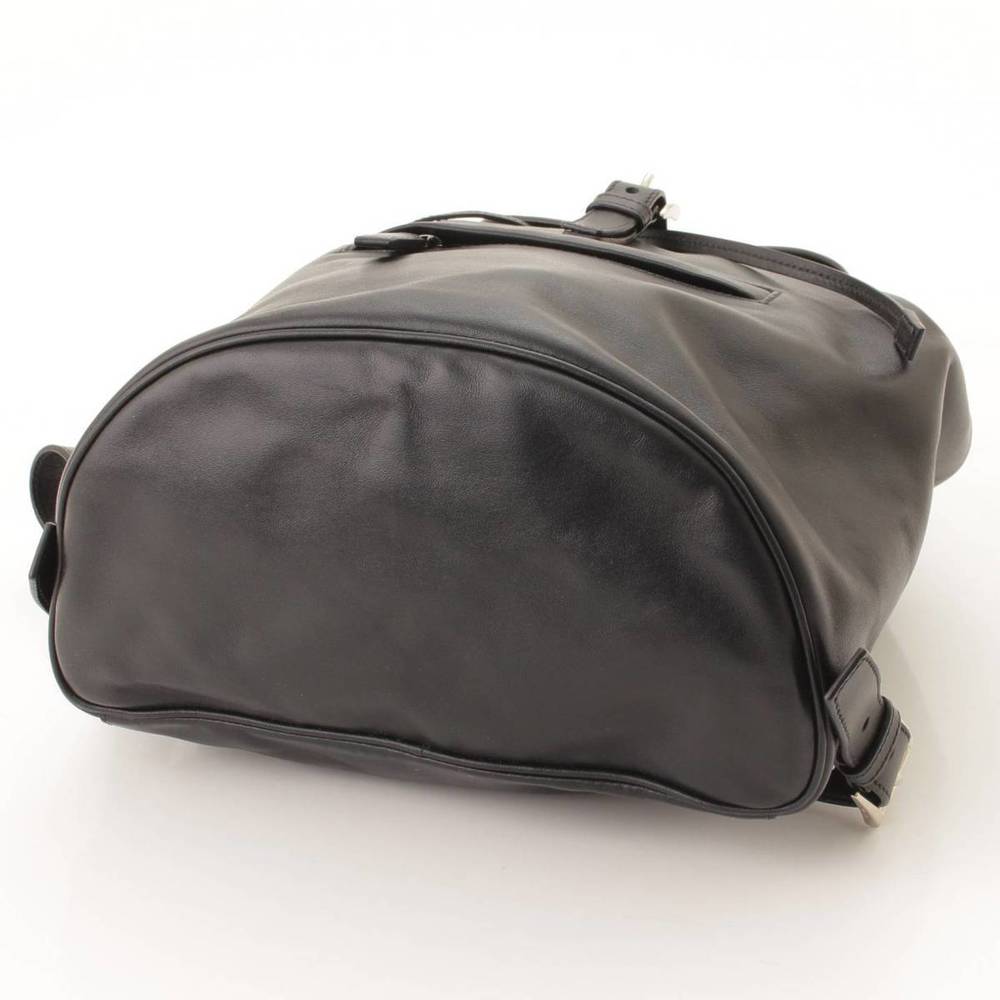 Prada All Triangle Black Backpack - image 4